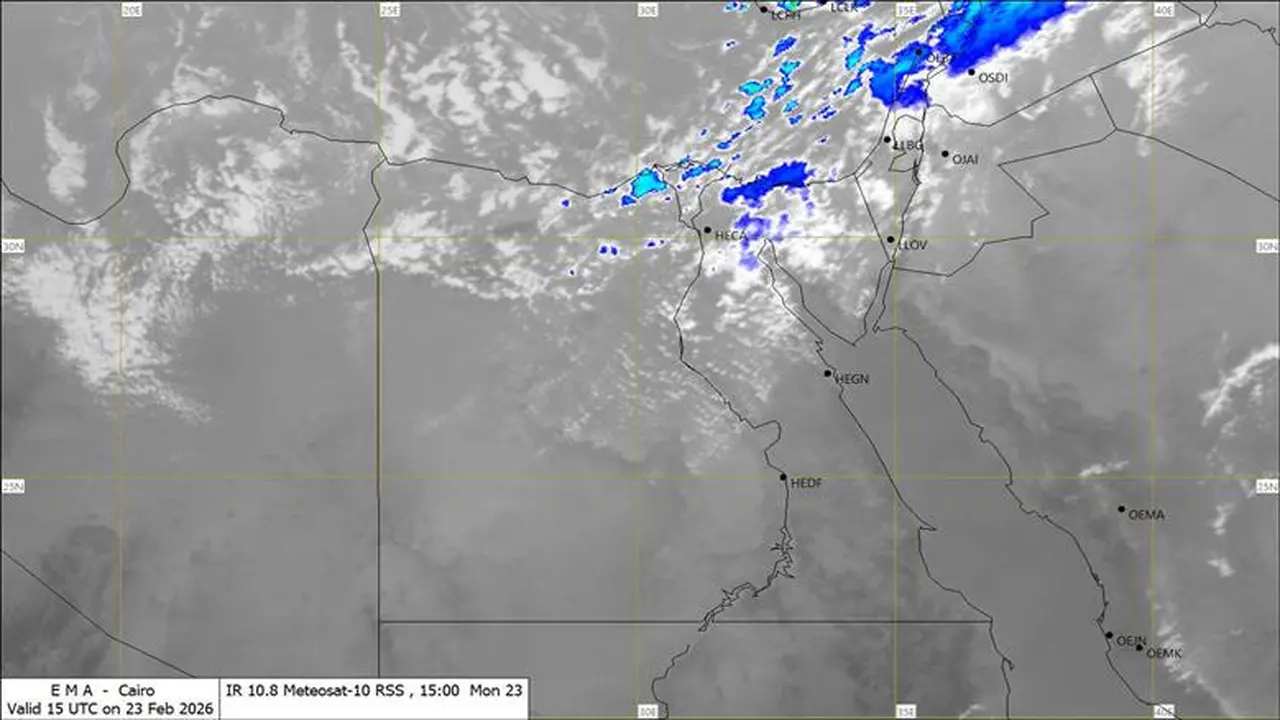 انذار مبكر 3 محافظات مهددة بأمطار رعدية وحبات برد قوية